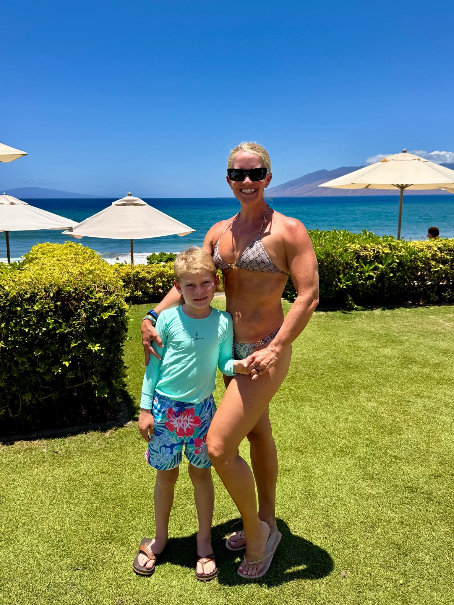 Gucci bikini, Maui swimsuit 

#LTKSeasonal #LTKOver40 #LTKFamily