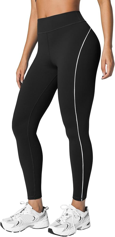BRXL Leggings for Women Buttery Soft High Waisted 7/8 Length 25" Squat Proof Workout Gym Running ... | Amazon (US)