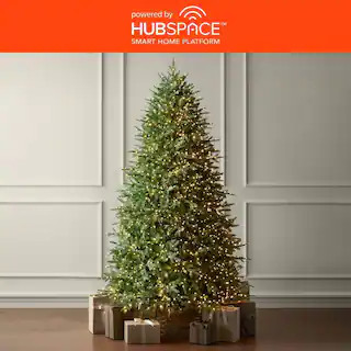 7.5 ft SMART Grand Duchess Twinkling Balsam Fir LED Pre-Lit Tree T27 | The Home Depot