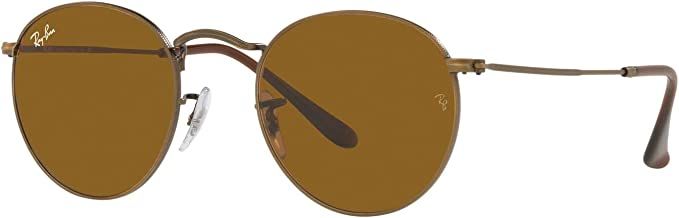 Ray-Ban Rb3447 Round Metal Sunglasses | Amazon (US)