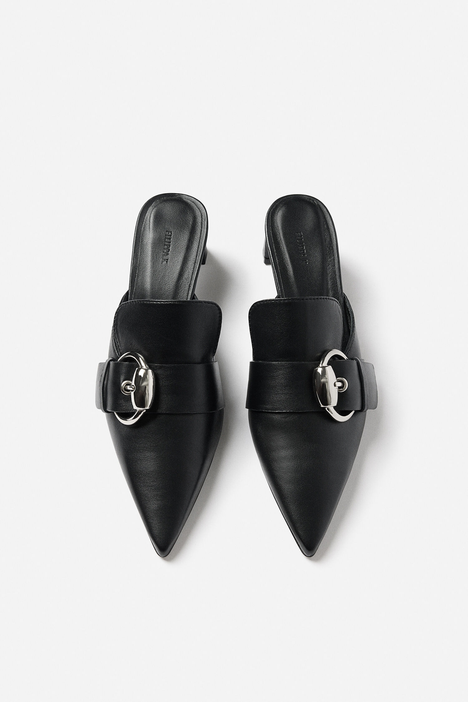 Buckle Kitten Mule | Filippa K