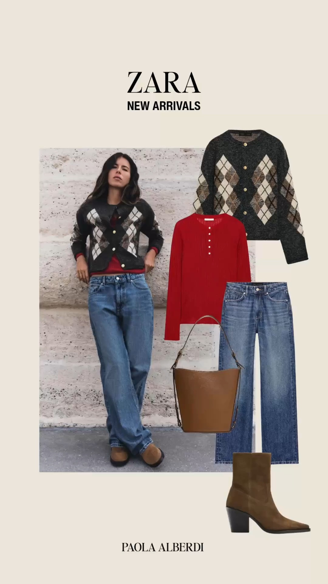 Nothing too complicated, just good neutrals and a pop of red to make the outfit feel a little more fun. Classic layers, easy boots, and that one unexpected color that pulls it all together. ❤️

#LTKdayinmylife #LTKgrwm #LTKootd