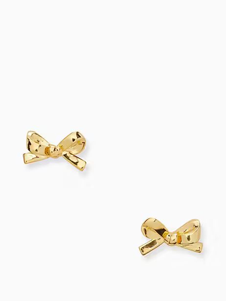 skinny mini bow studs | Kate Spade Outlet