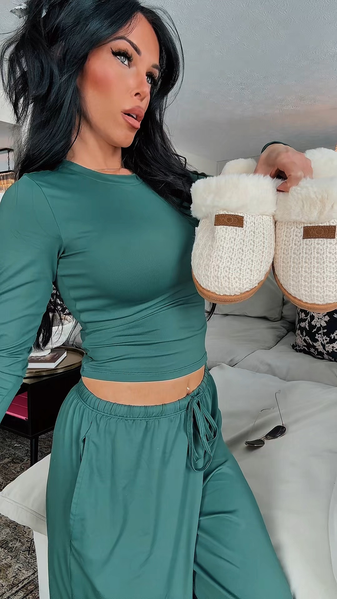 These slippers feel like walking on warm clouds — soft, cushy, and perfect for cozy mornings.

#slipperseason #cozyhome #comfortfinds #householdessentials #wintercozy #giftideasforher #ltkhomefinds #warmandcomfy #snuggleszn #momlife


#LTKHoliday #LTKGiftGuide #LTKSaleAlert