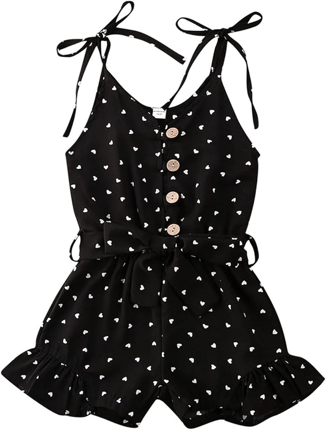 Tikoubabe Toddler Girl Clothes Baby Summer Cute Halter Romper 6 Months to 5 Years Old | Amazon (US)