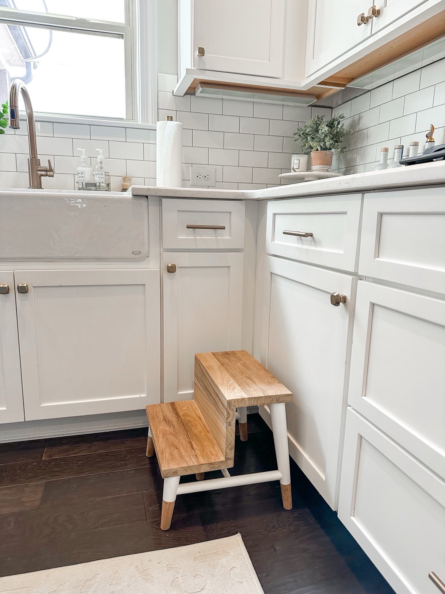 Sale alert! This Serena and Lily step stool is currently on sale! We use it all the time with our little girl! I love how long and sturdy it is! Home furniture // home products // Serena & Lily home // Serena & Lily finds 

#LTKHome #LTKSaleAlert #LTKSeasonal