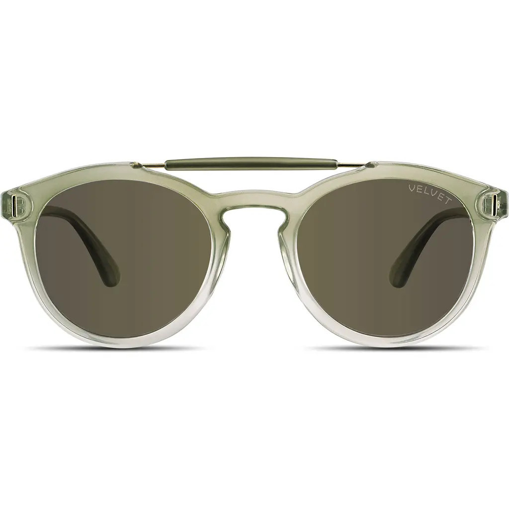 Velvet Eyewear Amelia Sunglasses in Mint at Nordstrom | Nordstrom