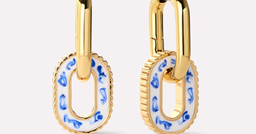 Ash Double Marble Blue | Ana Luisa