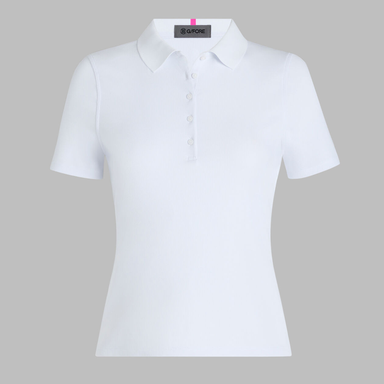RIBBED TECH NYLON POLO | WOMEN'S POLO SHIRTS | G/FORE | G/FORE | GFORE.com