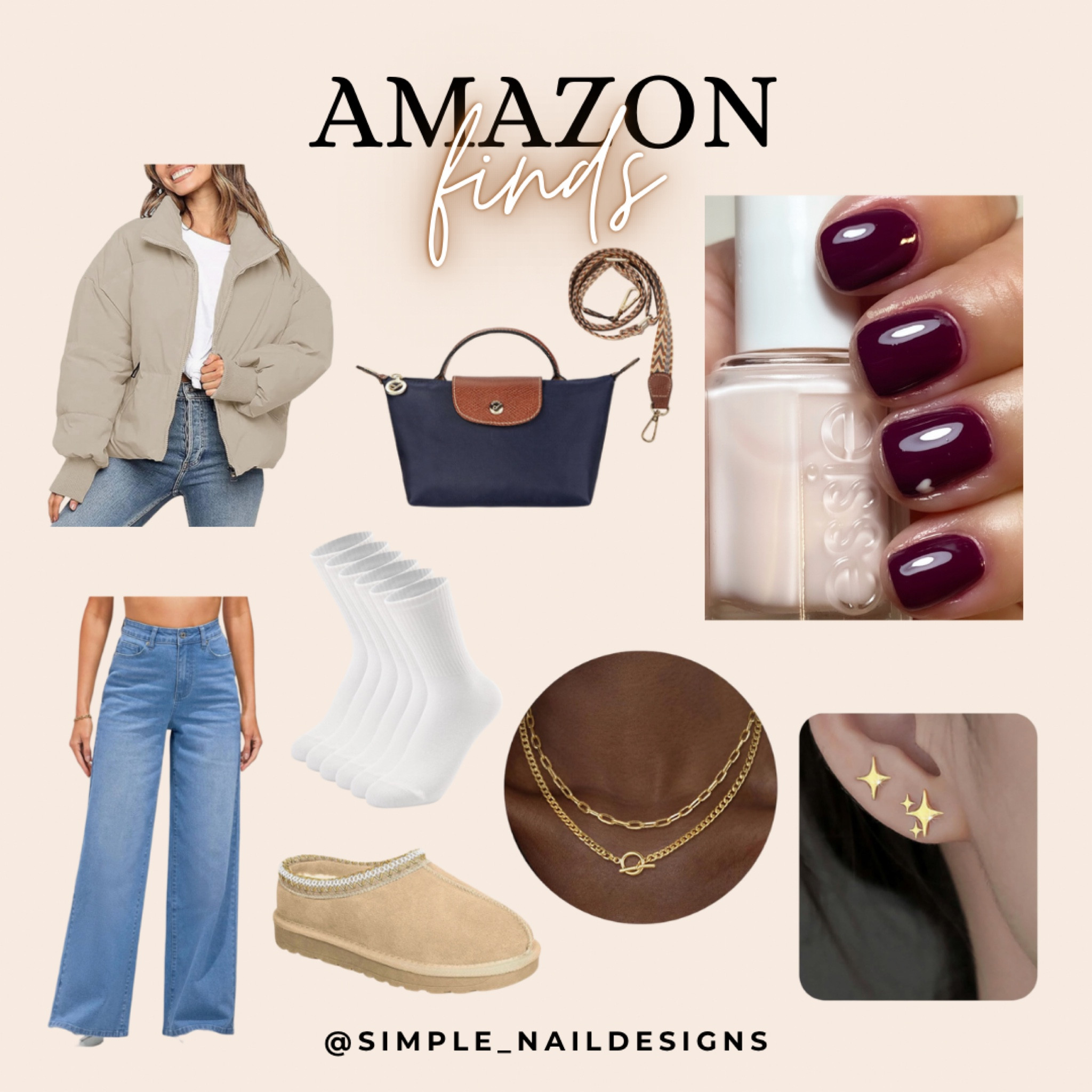 Rich Purple With Pink Heart | Essie Nail Polish

*Heart this post and be notified of price drops | then shop from your Favorites*

#winterinspiration #plumnails #widelegjeans #outfitinspiration #women #womenboots #handbags #essienails #cuteshoes #womenshoes #amazon #amazonfinds #regularnailpolish #womencasualoutfit #womenoutfit #amazonjewelry #affordablejewlery

#LTKShoeCrush #LTKPlusSize #LTKItBag