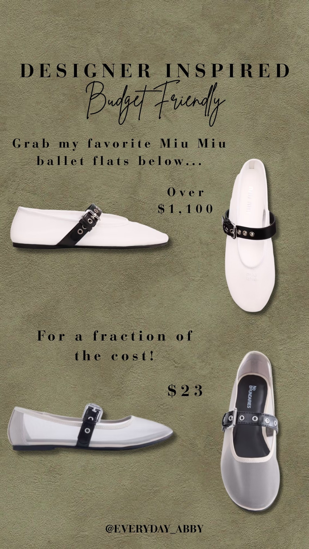 Designer inspired for a fraction of the price 🙌 These Walmart flats are only $23 AND come in 4 different colors!! Such a good find for fall ✨

#LTKootd #LTKSeasonal #LTKSaleAlert