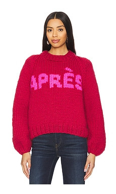 GOGO Sweaters Classic Aprés Pullover in Cranberry from Revolve.com | Revolve Clothing (Global)