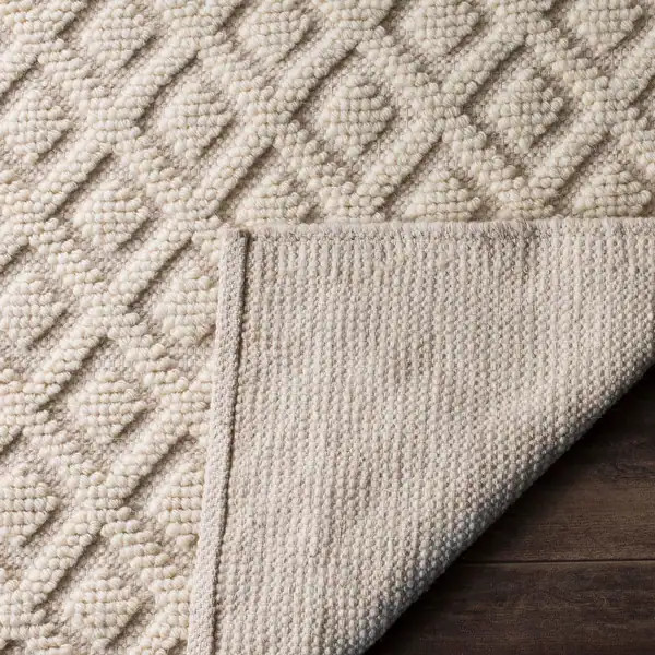 SAFAVIEH Handmade Vermont Cansu Wool Rug - 2'3" x 14' Runner - Ivory - Runner | Bed Bath & Beyond
