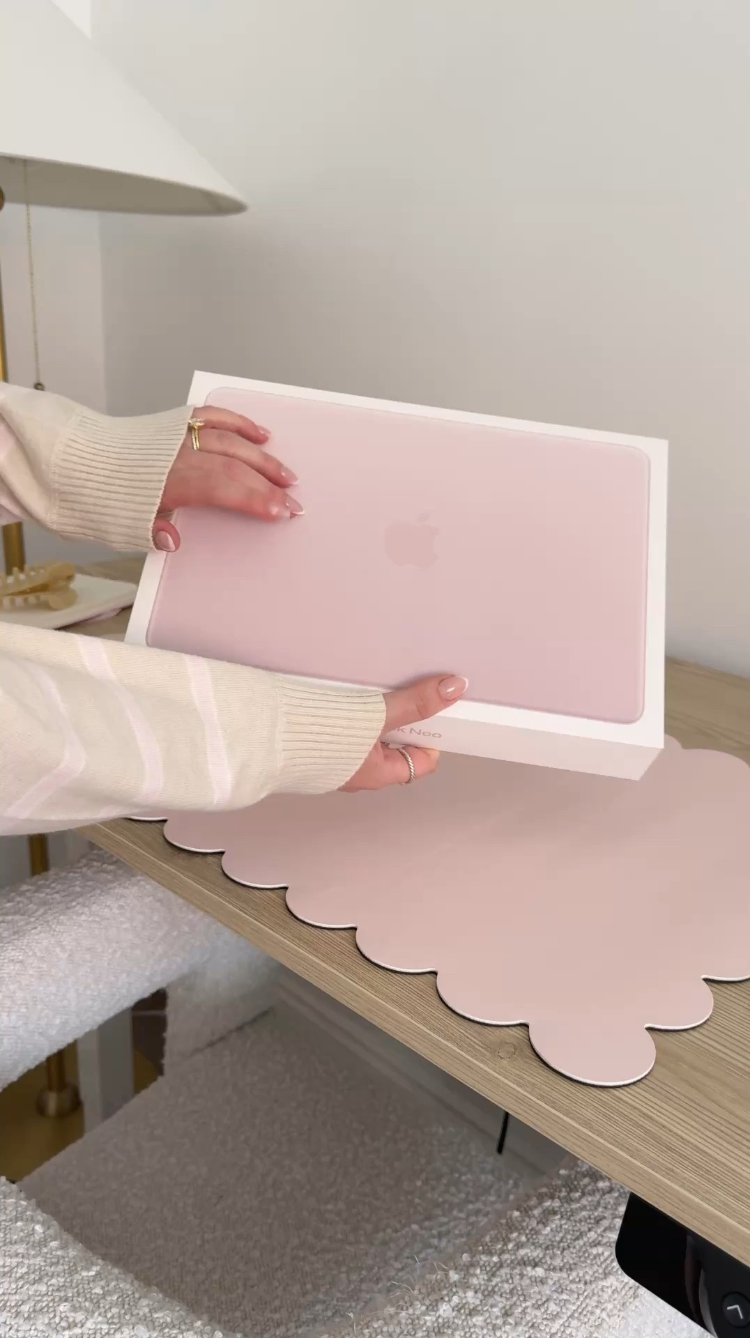 Unboxing the new MacBook Neo in Blush! 💗  this would be a great Mother’s Day gift! 

Apple MacBook computer, tech, amazon, office, desk mat, Target, pink finds, fancythingsblog 

#LTKdayinmylife #LTKTravel #LTKMothersDay