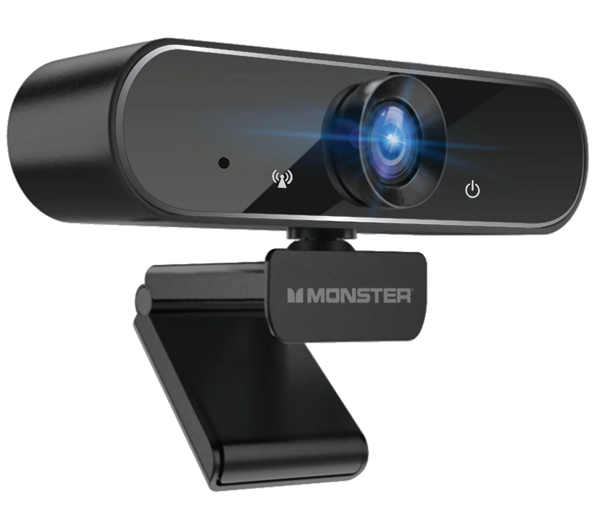 Monster Vision Premium Webcam with Auto Light Correction - QVC.com | QVC