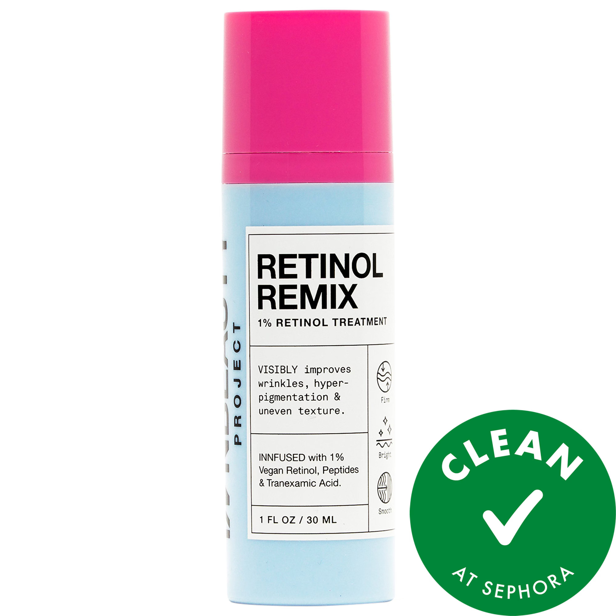 iNNBEAUTY PROJECT Retinol Remix 1% Retinol Treatment With Peptide & Tranexamic Acid | Sephora (US)