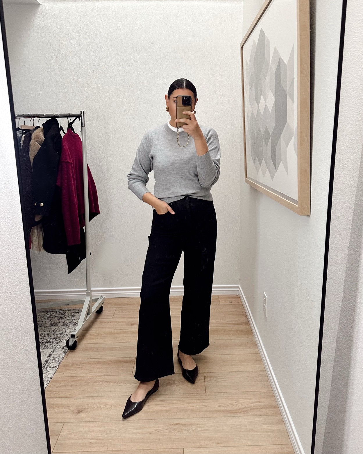 40% off Madewell! Okay I love when they do sweaters like these – they’re a fine knit, really tightly woven and they just feel luxe. It’s a lighter weight but still very warm. 

I read reviews and decided on a medium but I think I’d prefer the large fit. I want my sweaters to have a looseness and this one fits more tailored. 

I'm in the medium of the tee. Use code LETSGO 

 #LTKCyberWeek