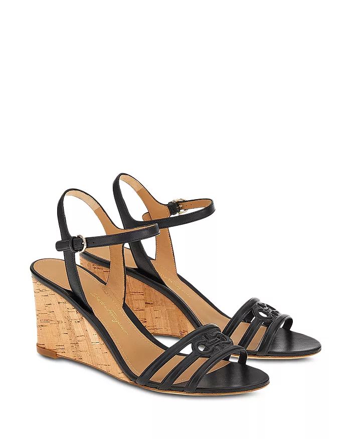 Salvatore Ferragamo Women's Ankle Strap Wedge Sandals Back to Results -  Shoes - Bloomingdale's | Bloomingdale's (US)