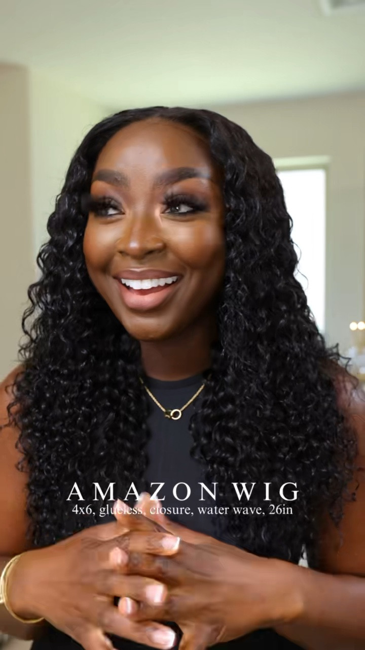 Amazon Wig: 26inches water wave 

#LTKbeauty #LTKstyletip