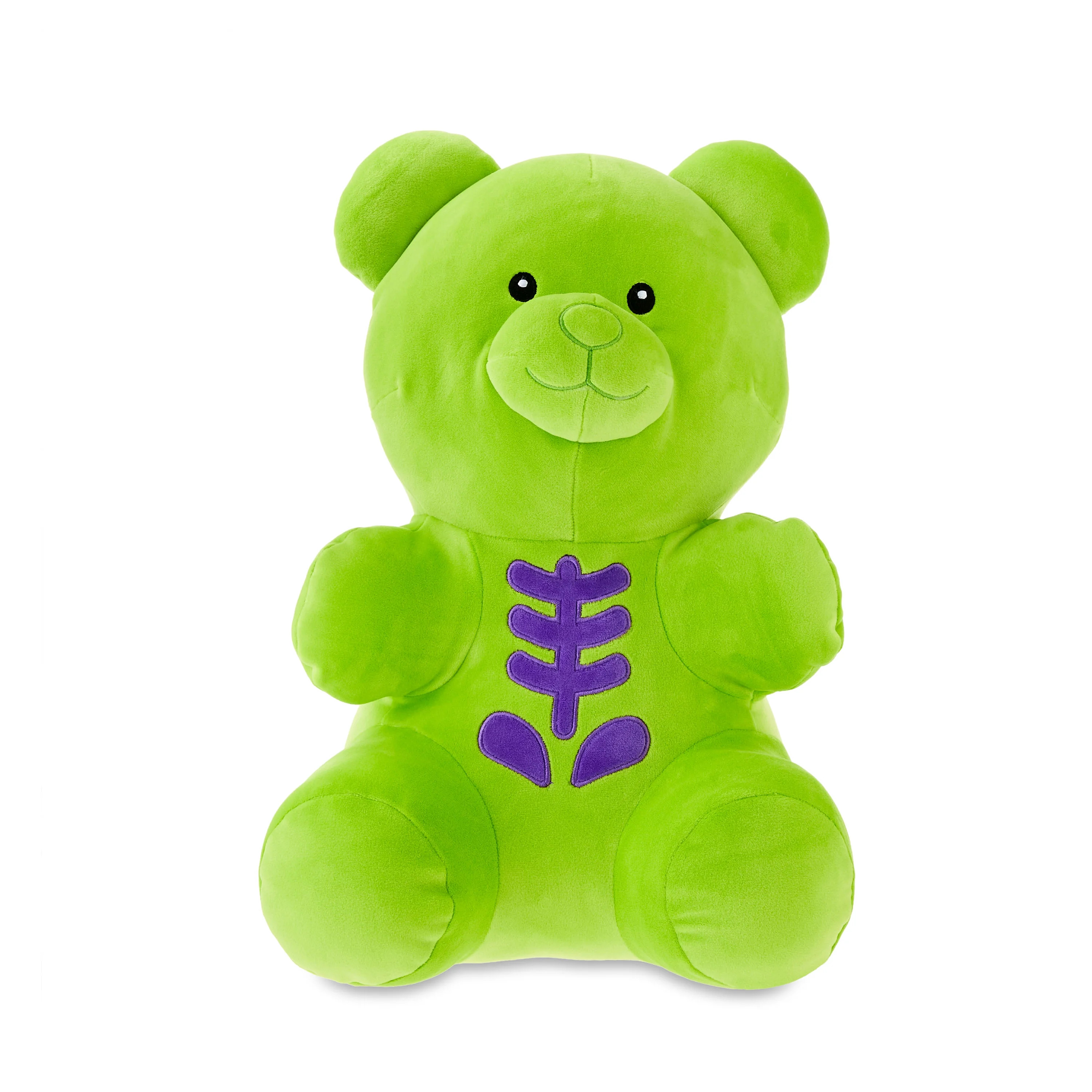 Halloween Green Gummy Bear Plush, 16 in, by Way To Celebrate | Walmart (US)