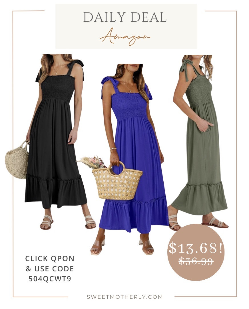 Amazon Women’s Maxi Dress on Sale

Spring dresses
Spring Outfits
Trendy sunglasses
Womens affordable sandals
Womens dainty gold jewelry 
Woven crossbody purse
Womens cover ups
Women’s spring fashion
Women’s spring totes 
Spring break outfit idea
Tweed fashion 
Spring style
Spring fashion
Women’s handbags
Women’s sun hats
Affordable blazers 
Women’s spring heels

#LTKSeasonal #LTKStyleTip #LTKSaleAlert