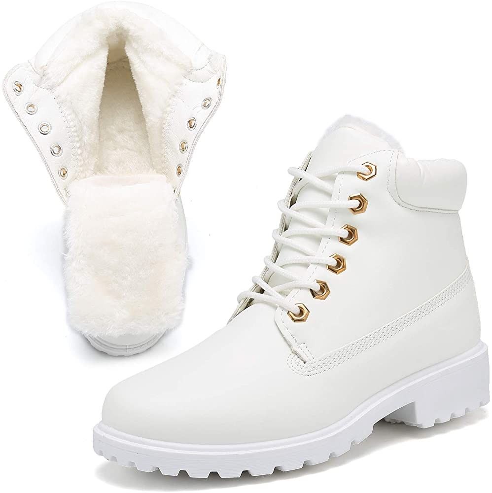 White Boots Amazon | Amazon (US)