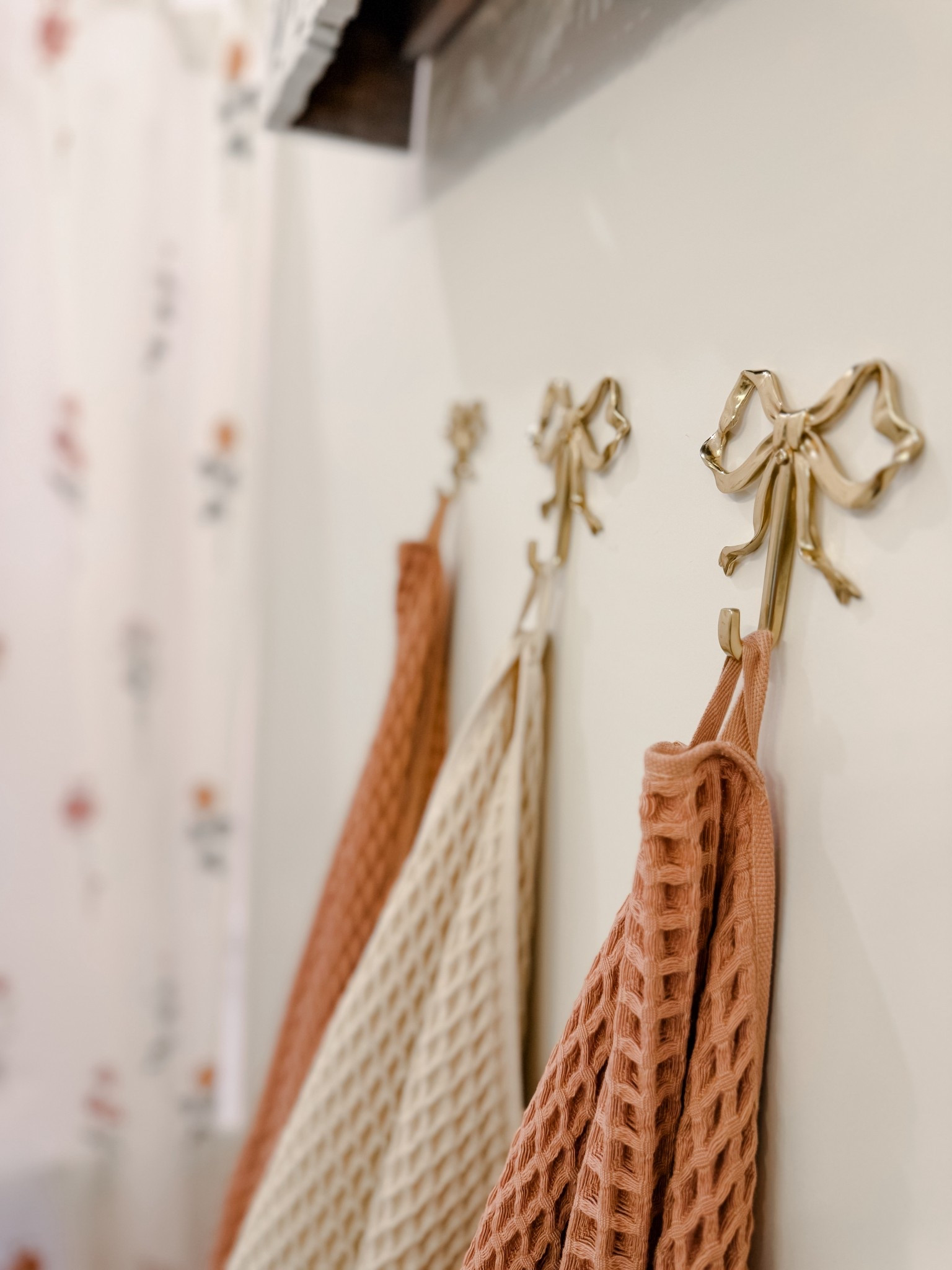The girls bathroom🎀
I wanted their bathroom to be girly without a pink overload. The gold, floral curtain and bows details are everything! 


#LTKFamily #LTKHome