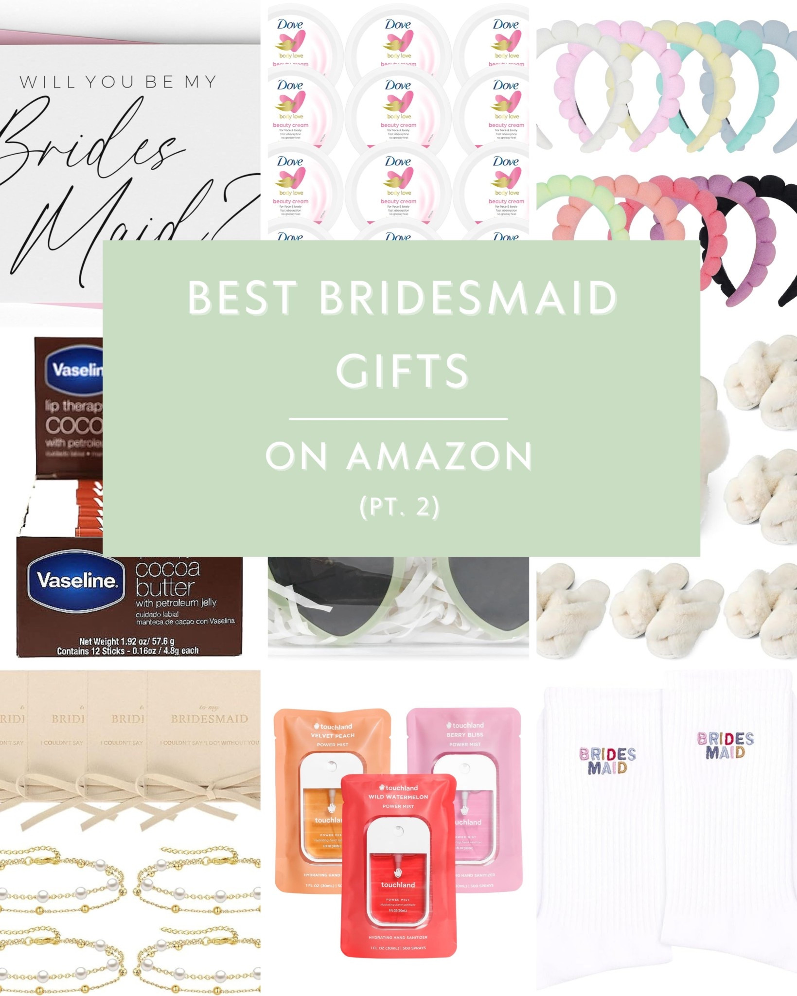 Part two of the best bridesmaid gifts on Amazon! ✨

#LTKWedding #LTKGiftGuide