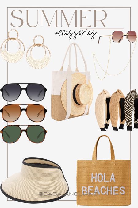 Summer Accessories 

Women’s Fashion | Affordable Fashion | Sunglasses | Aviators | Sunglasses Chain | Straw Hat | Beach Hat | Headband | Ponytail Hat | Hoop Earrings | Boho Earrings | Beach Bag | Tote Bag | Hat Holder | Amazon | Neiman Marcus

#LTKSeasonal #LTKGiftGuide #LTKStyleTip