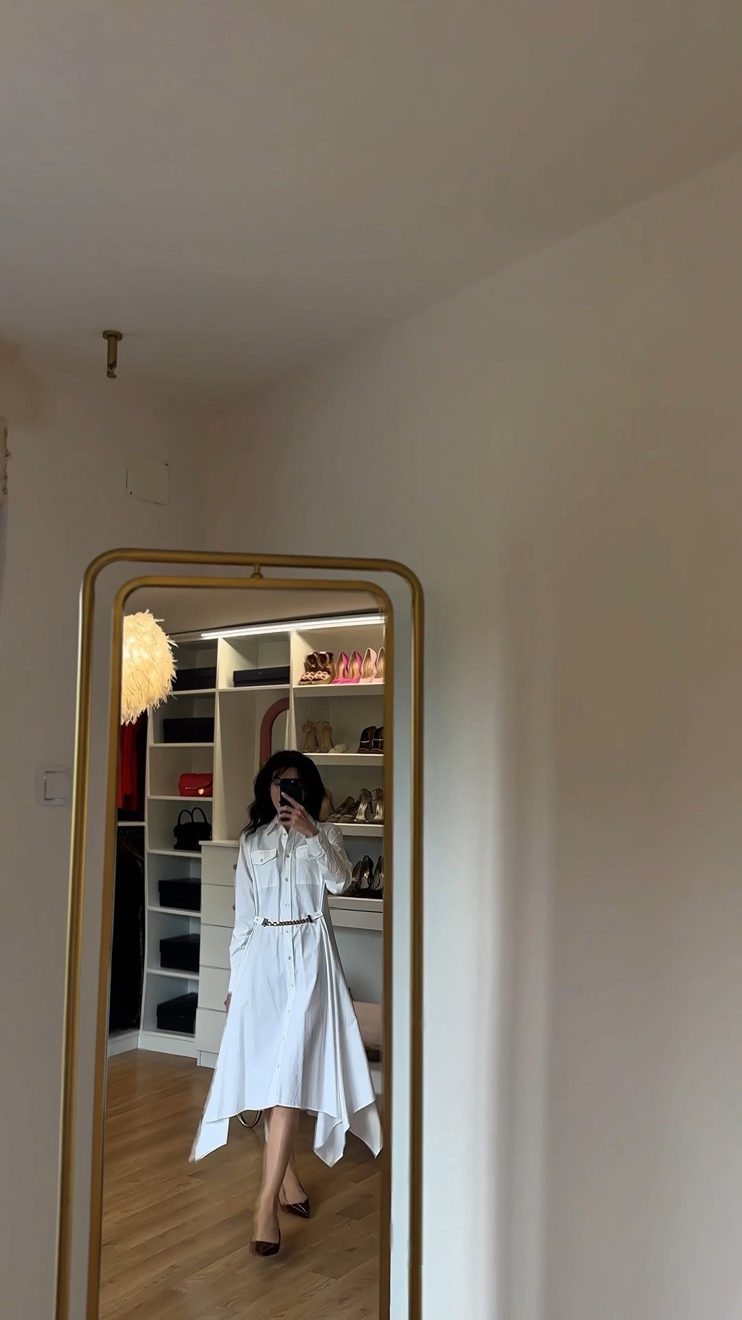 summer work dress, summer office outfit, summer work outfits, summer work outfit idea, summer office dress, white shirt dress, white shirtdress, business formal summer outfit, business chic summer style, business chic summer outfit, wear to work dress, shirtdress with kitten heels, high low dress, cherry lacquer patent leather Slingback pumps, gucci shoes, je Anderson dress, Slingbacks

#LTKWorkwear #LTKShoeCrush #LTKSummerEdit