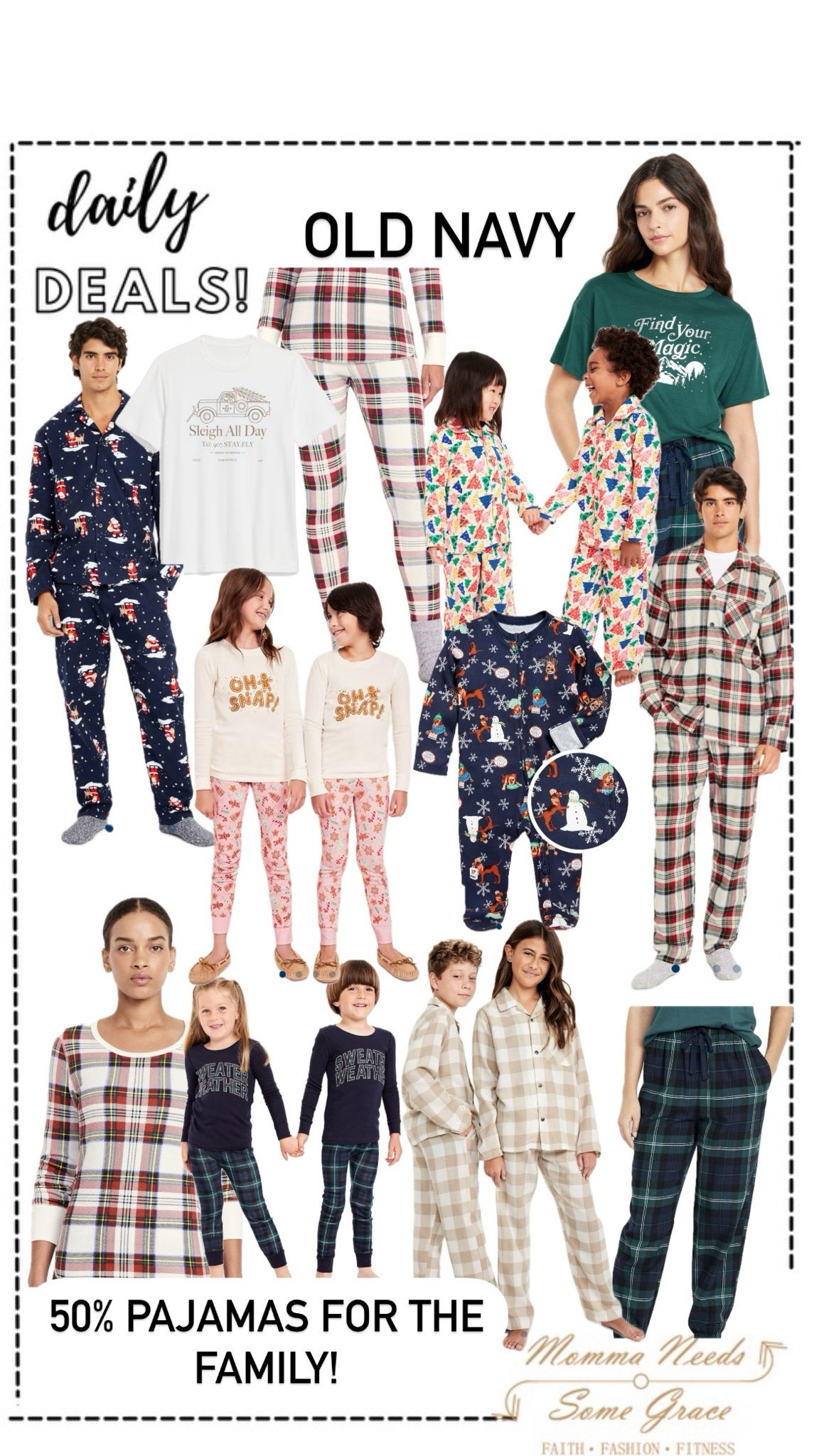 Old Navy pjs are 50% off!!

#LTKCyberWeek #LTKHoliday #LTKStyleTip