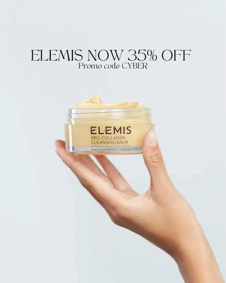 Elemis is now 35% off site wide !! use code CYBER at checkout 

#LTKsalealert #LTKCyberweek #LTKHoliday