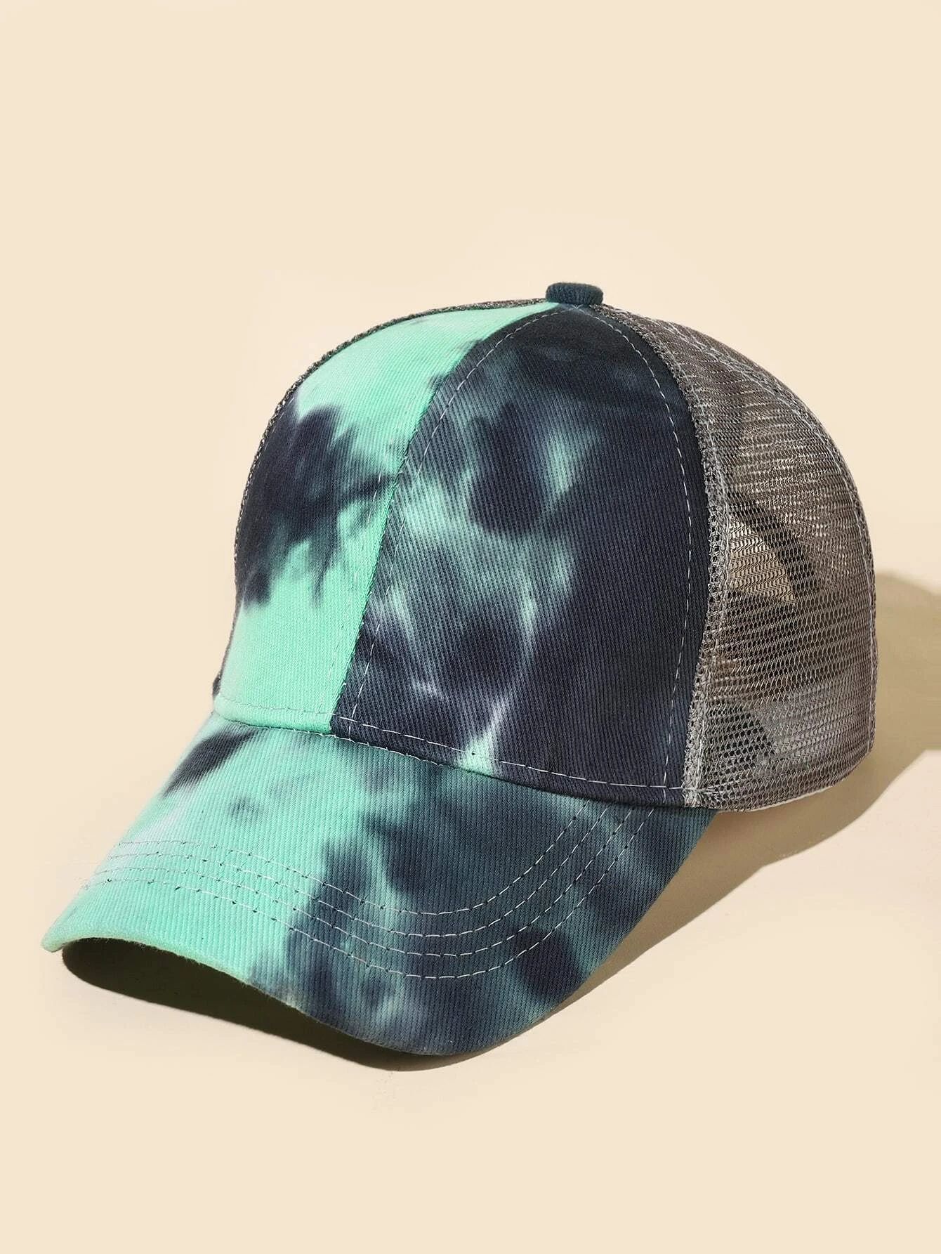 Tie Dye Mesh Baseball Cap | SHEIN