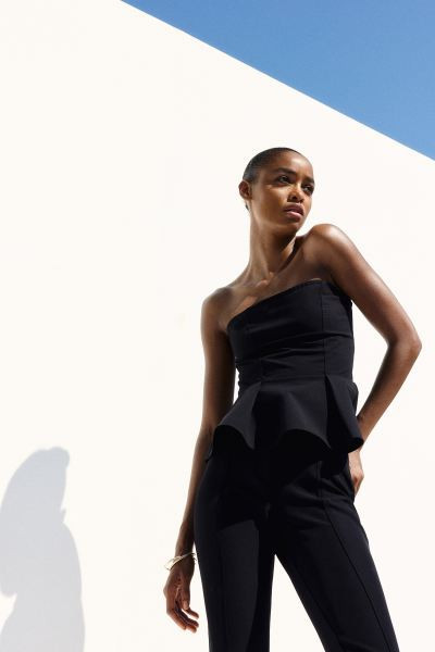 Peplum Bandeau Top | H&M (US + CA)