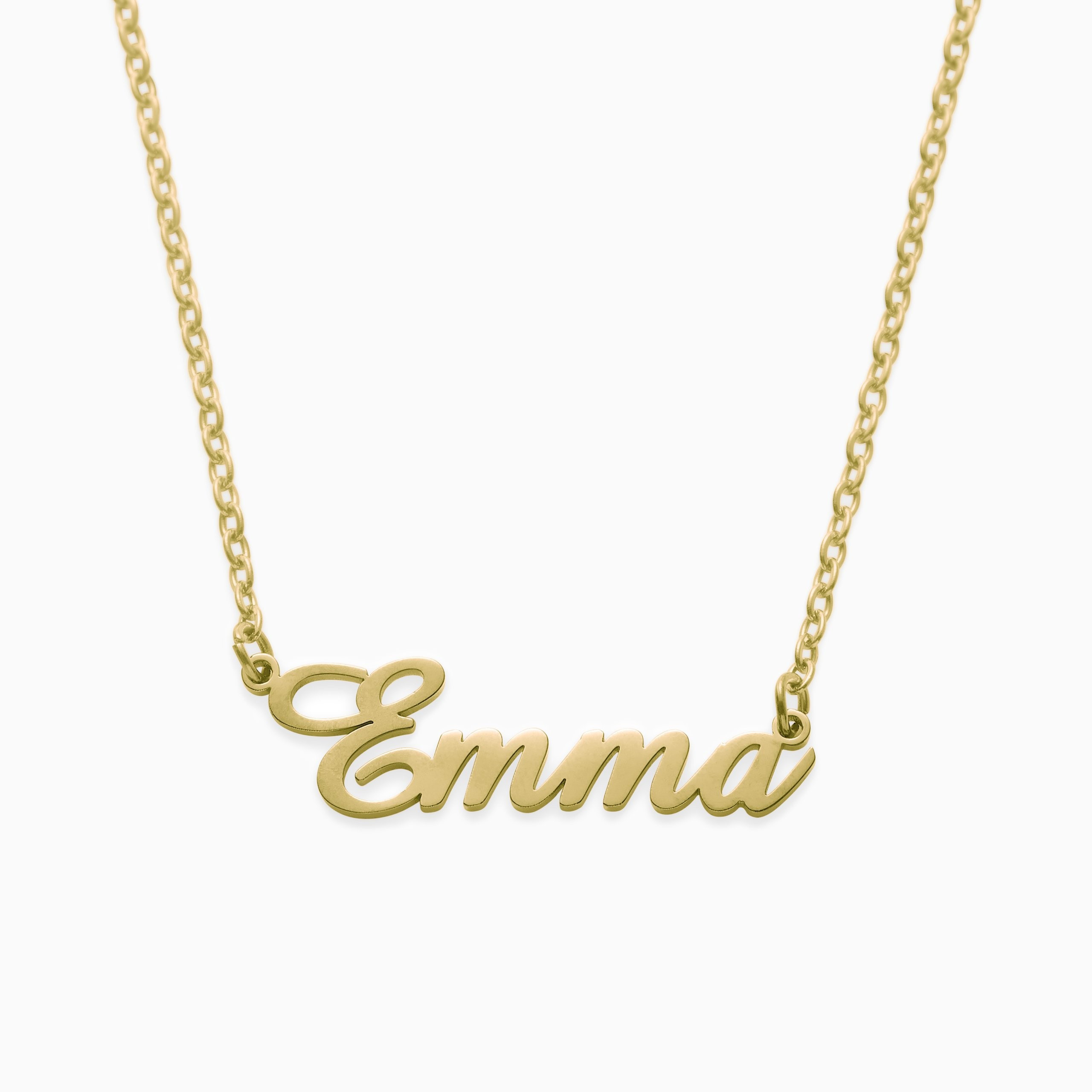 Quill Name Necklace | Mint & Lily