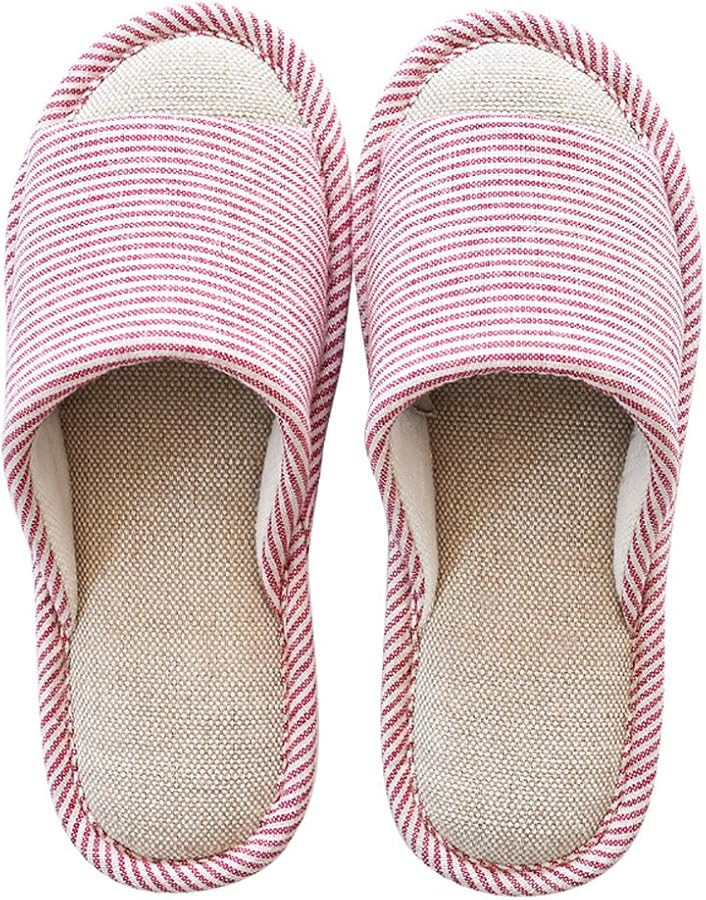 MAGILONA Women House Slippers Mens Bedroom Indoor Shoes Fall Memory Foam Open-Toe Home Shoes Slid... | Amazon (US)