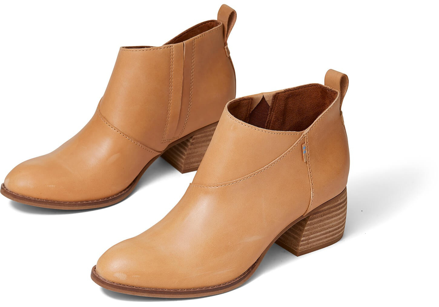 Honey Leather Women's Leilani Booties | TOMS (US)