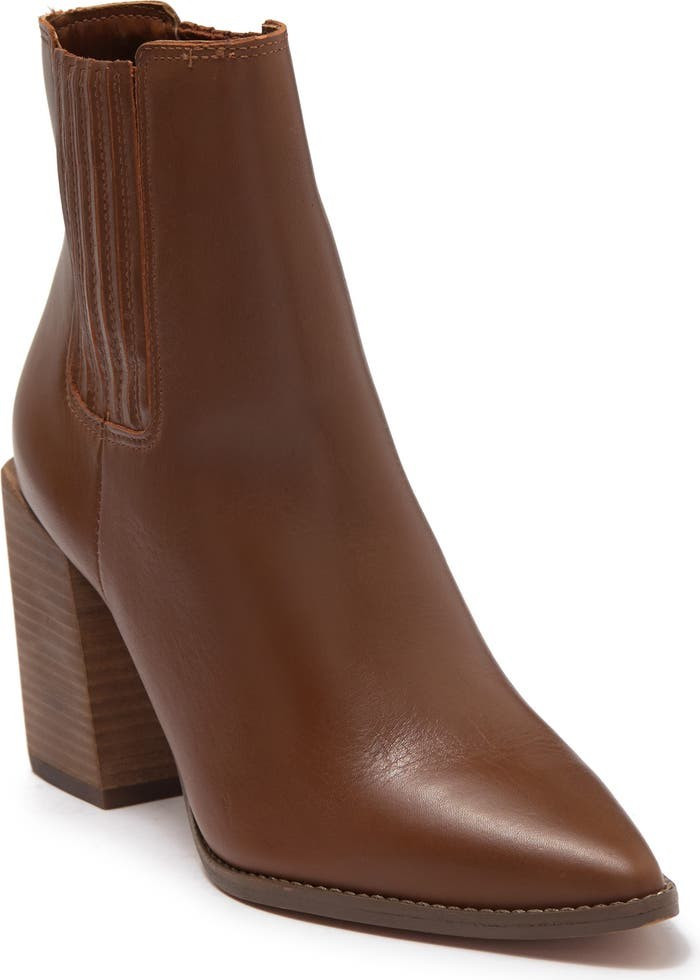Acton Block Heel BootieSTEVE MADDEN | Nordstrom Rack