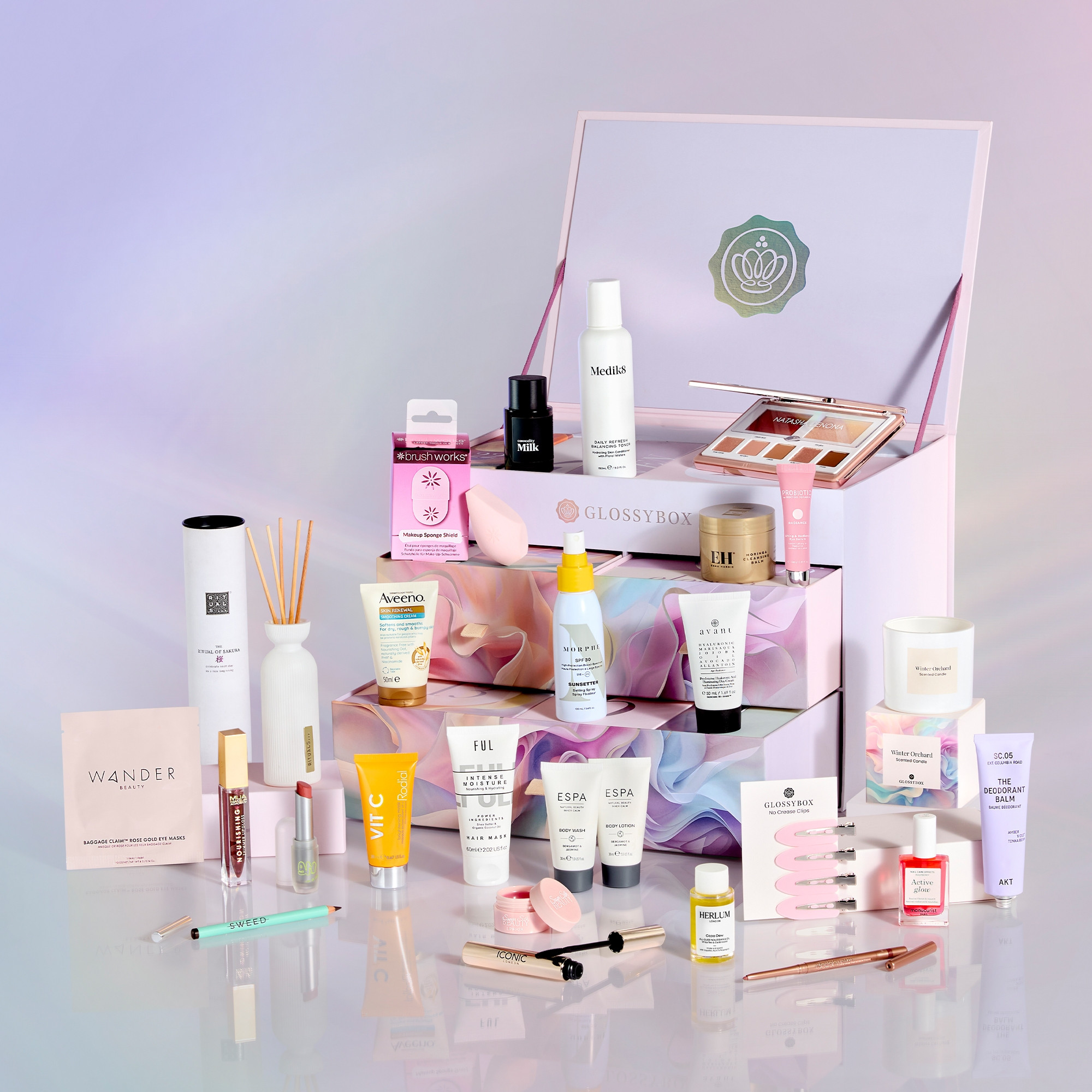 GLOSSYBOX 2025 Advent Calendar (Worth Over £624) | Glossybox | Glossybox (UK)
