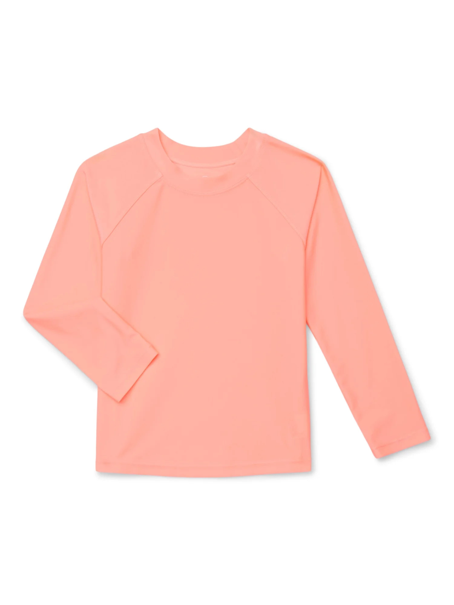 Wonder Nation Baby and Toddler Boys Swim Rash Guard with Long Sleeves, Size 12M-5T | Walmart (US)