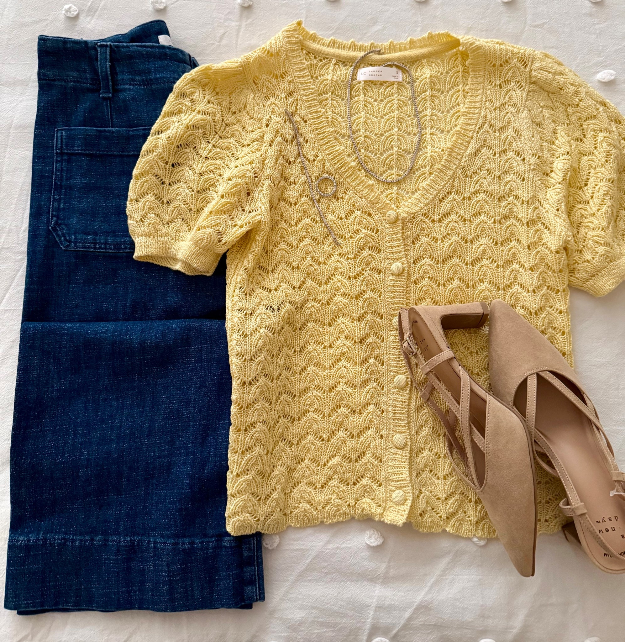 Spring outfit idea. The yellow sweater and the jeans are from Kohls. Heels from Target. 



Business casual workwear, work outfit, butter yellow, 

#LTKSpringSale #LTKWorkwear #LTKootd #LTKSeasonal

#LTKOver40 #LTKspring #LTKspringtrends