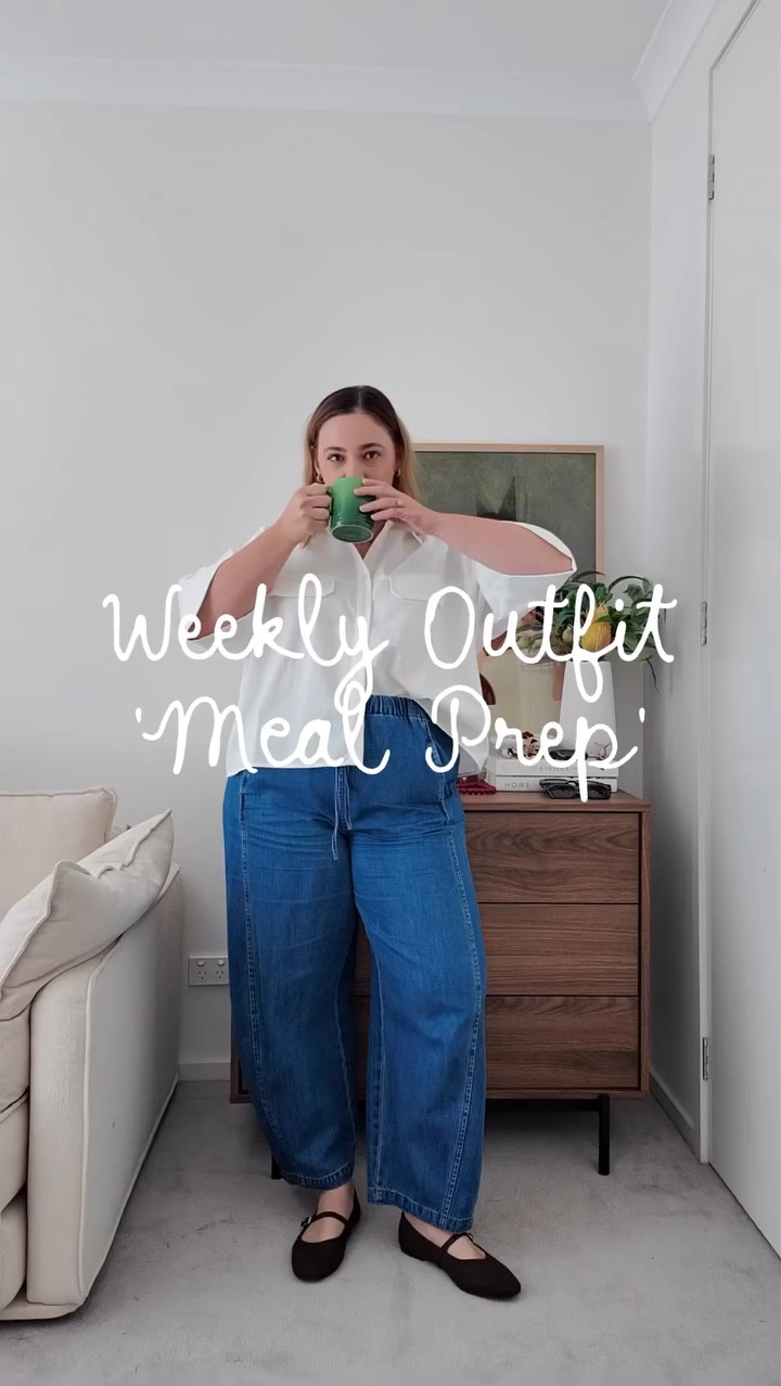 Here is your weekly outfit 'meal prep' - seven outfits you can copy this week!

👉 Let me know if you want to know where anything is from or comment PREP and I'll send you the links so you can shop!