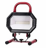 Elitco Lighting PWL5000R Household Bulbs LED Portable Work Light, 4000K, 102°, CRI80, UL, 15W, 100W  | Amazon (US)