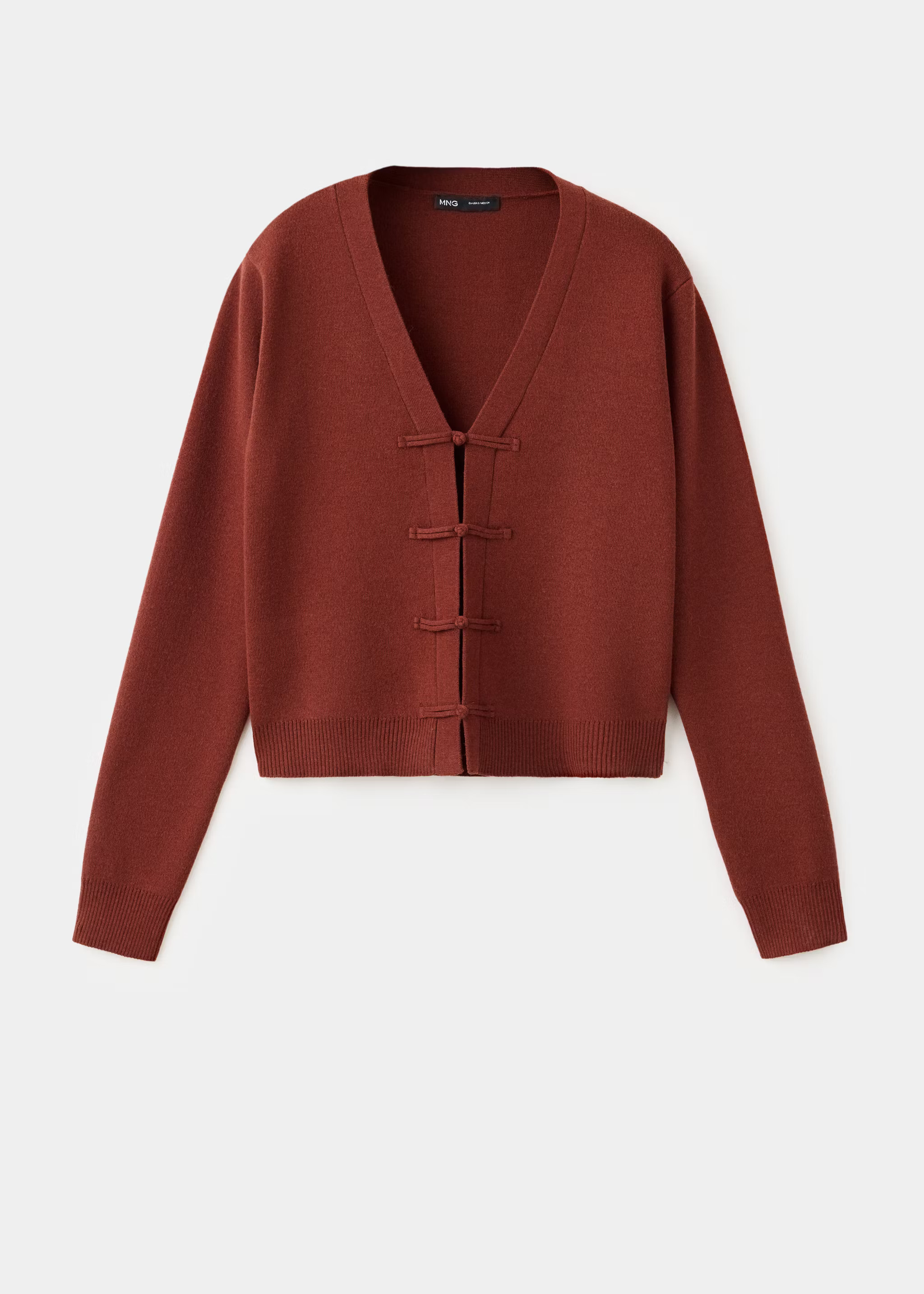 Toggle knit cardigan | Mango (US/MX/AU)