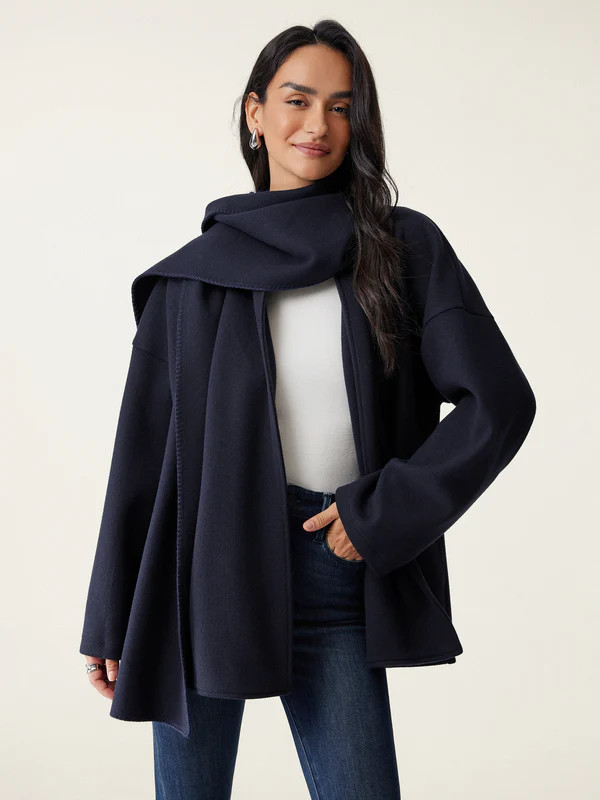 Oversized Scarf Jacket | OGLmove