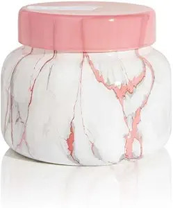 Capri Blue Paris Candle - Modern Marble Signature Jar - Glass Candle Holder with Glass Lid - Luxu... | Amazon (US)