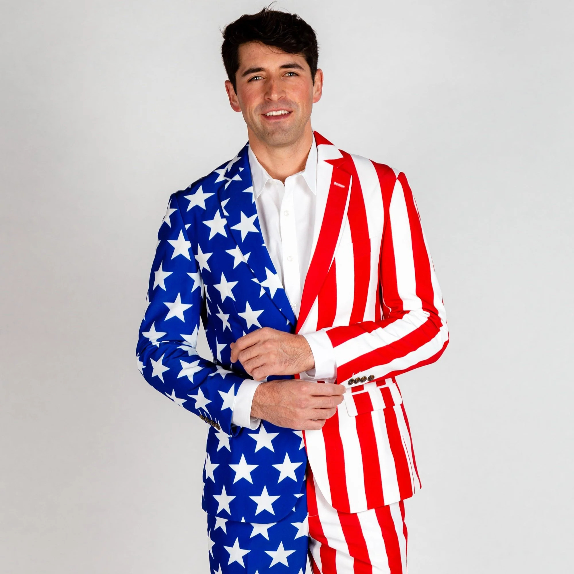 American Flag Suit Jacket | Shinesty
