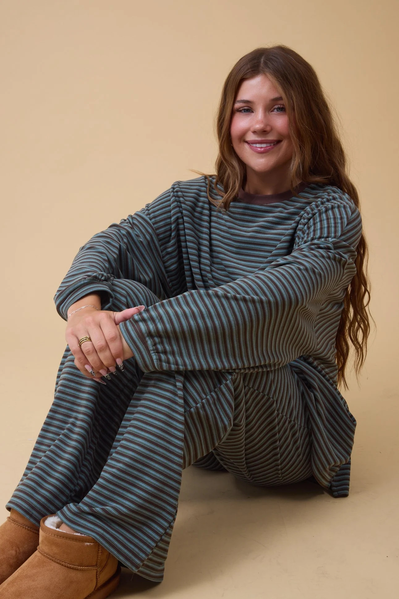 Modest Cutie Everyday Stripe Set | Called To Surf