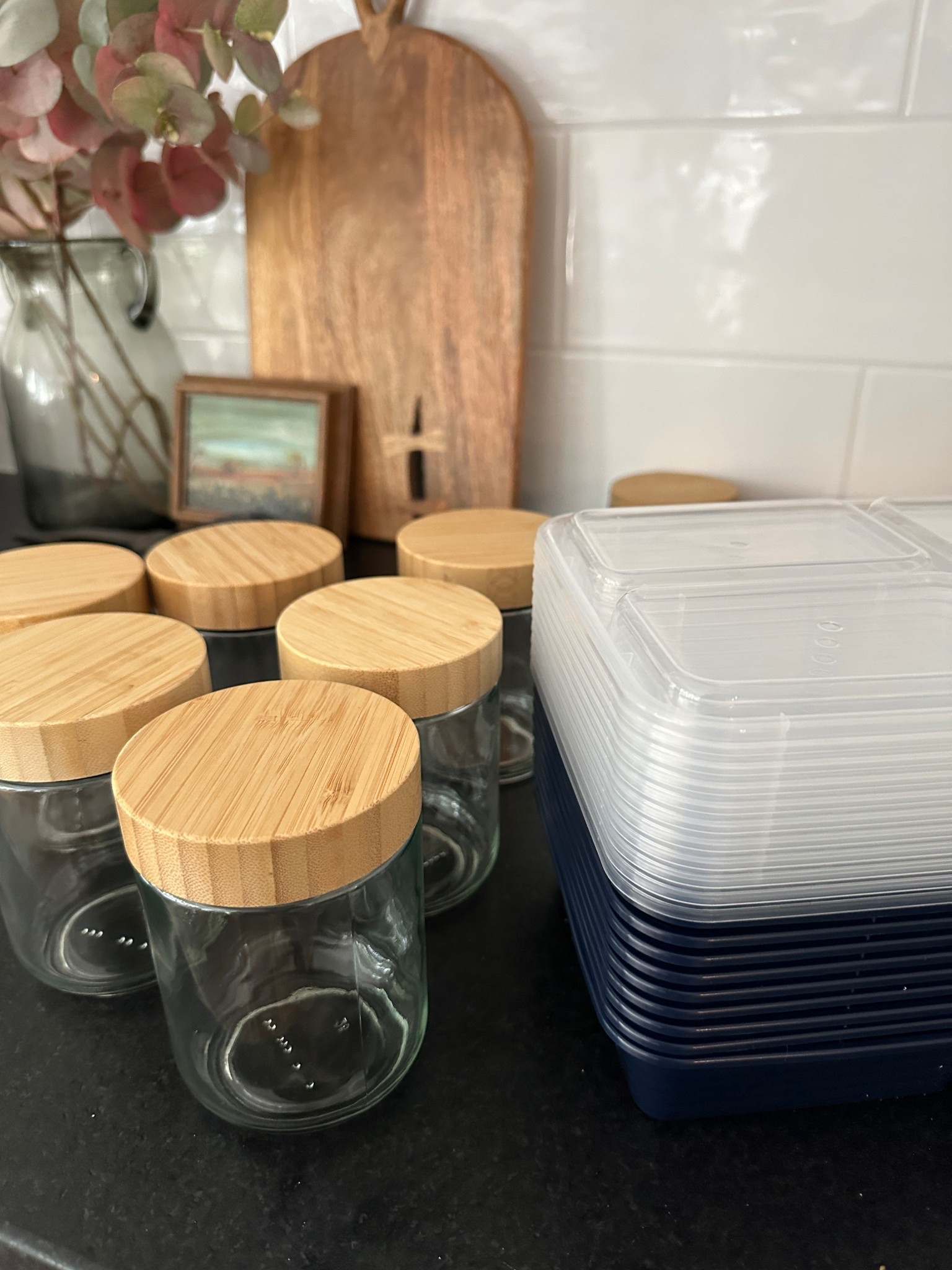 Meal prepping containers, over night oats glass jars. 

#LTKActive #LTKSummerEdit #LTKFamily