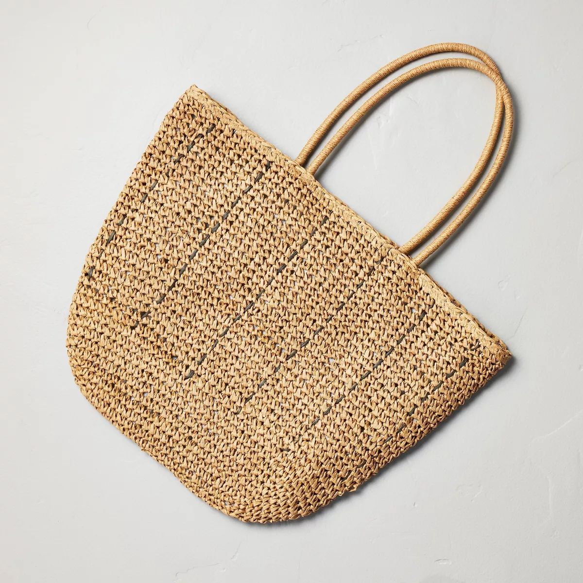 Natural Woven Market Bag - Hearth & Hand™ with Magnolia | Target